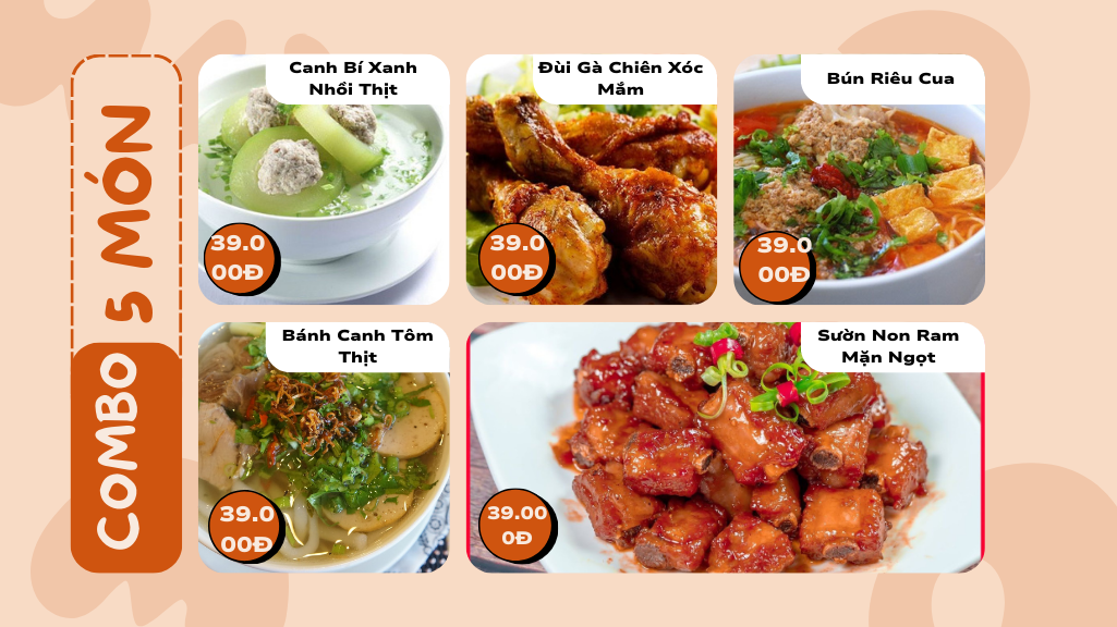 “HOT 2025” COMBO 5 MÓN ĂN VĂN PHÒNG TRONG MÙA HÈ “ MUST - TRY” TẠI Ú NU QUÁN